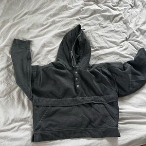 DAILY PRACTICE BY ANTHROPOLOGIE HENLEY SWEATSHIRT